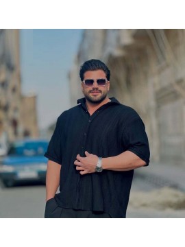 پیراهن آستین کوتاه قواره دار کد 3159